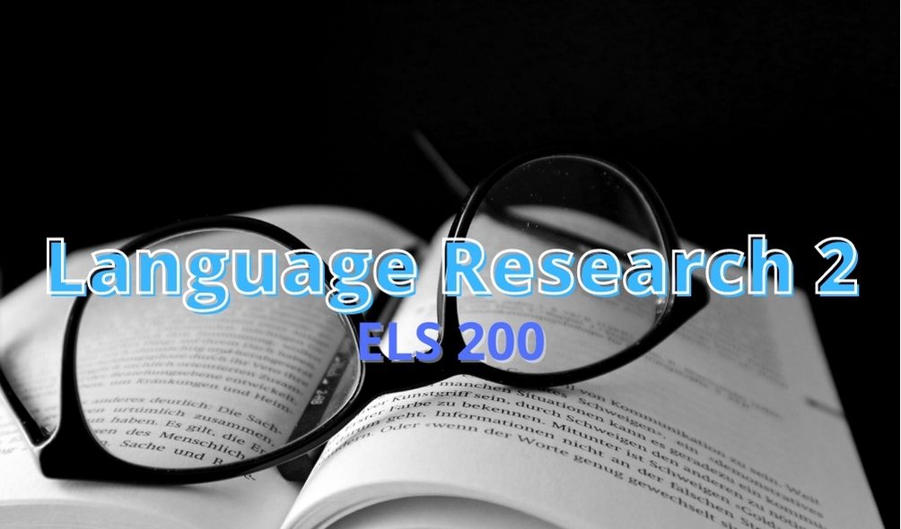 Language Research 2
